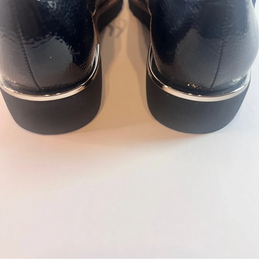 Franco Sarto Women’s Black Patent Lace-Up Oxford – Size 9M - Picture 5 of 10